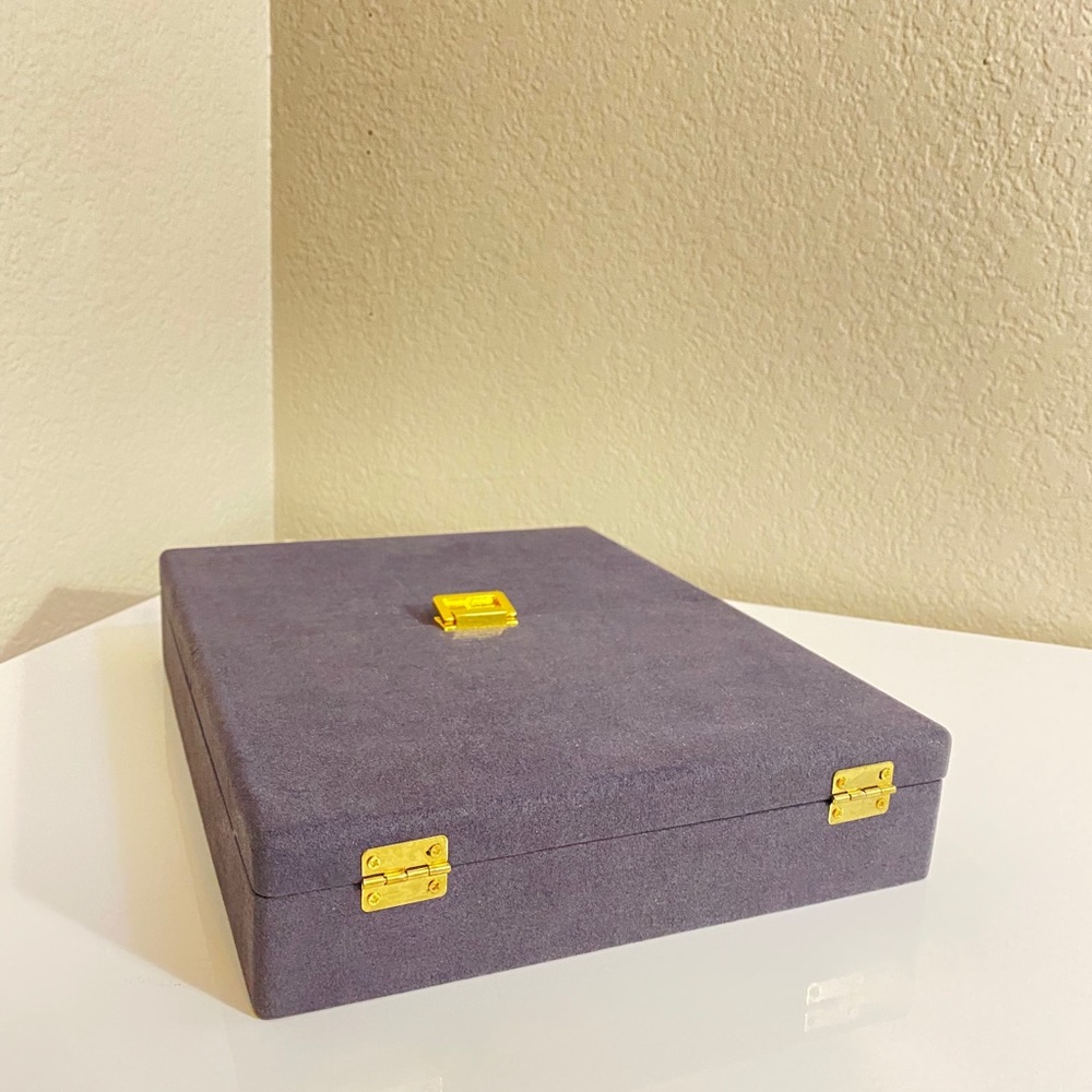 Velvet Jewelry Box